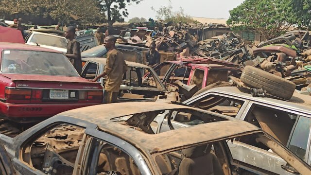 Ipata Oloje Old Spare Part Market