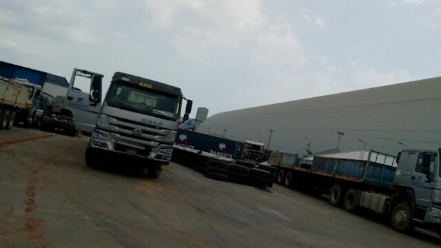 Dangote Tansport yard